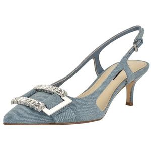 NINE WEST Neeri pumps voor dames, Light Blue Denim 450, 40 EU