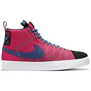 Nike SB Zoom Blazer Mid Premium, Rush Pink Deep Royal Blue Laser Blue, 42.5 EU