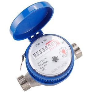 Waterstroommeter Koudwatermeter Water 360 Verstelbare Roterende Teller Mechanische Roterende Vleugel Combinatiewijzer Stroomtafel Meetinstrumenten