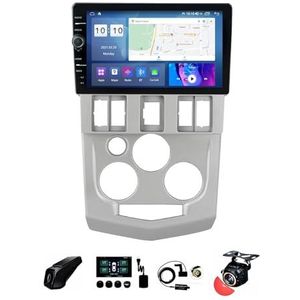 BOJONTN 22,9 cm (9 inch) Android 12 Autoradio 2 DIN voor Renault L90 2004-2009 met achteruitrijcamera, stuurwielbediening, Bluetooth, GPS, Navi CarPlay, draadloos, FM, WLAN (grootte: S400 4+64G)