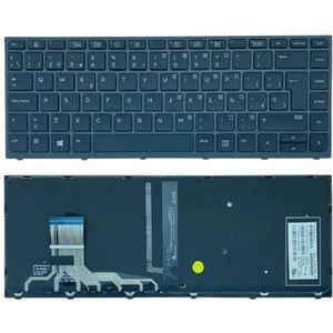 Amerikaans Russisch Spaans Laptop Verlicht Toetsenbord Voor HP voor ZBook voor Studio 15.6"" G3 G4 Mobiel Werkstation(SP)