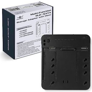 Multifunctionele opslagadapter met kloon, voor M.2 NVMe, SATA, SSD, HDD, 2.5"", 3.5"" SATA (CB-M2SAT-U3)