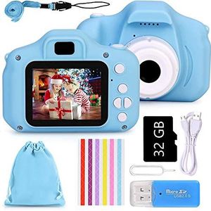 Faburo - Kids - Digitale Camera - Mini - 1080p Display - Inclusief 32 GB SD-kaart