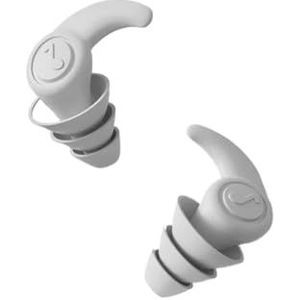 1 paar anti-geluid siliconen oordopjes zwemmen oordopjes isolatie interferentie voor werk slapen surfen zacht comfort oorbeschermer (grijs)