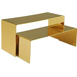 U/ Gouden Roestvrij Staal Handtas Schoen Display Stand Rekken 2 STKS/SET/PACK