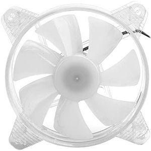 Computerkoelventilator, 1300 RPM 120 Mm Stille RGB-ventilator met Hydraulisch Lager voor Computer Pc-behuizingen, Mijnbouwinstallatie, CPU-koelers (Groente)