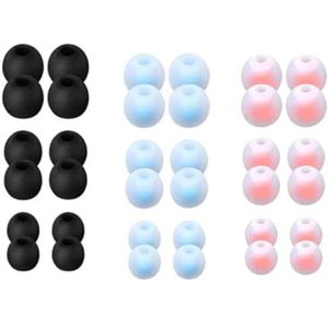 36Pcs Oordopjes Tips Oortelefoon Tips Klein/Medium/Groot voor in Ear Hoofdtelefoon