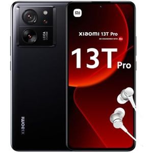 Xiaomi 13T Pro -144Hz CrystalRes AMOLED, 5000mAh 120W, Leica camera, 12+512GB, Black