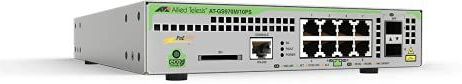 Allied Telesis - CentreCOM GS970M - Netwerkschakelaar - Zwart, Grijs