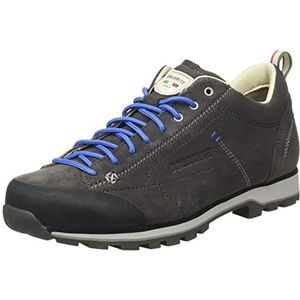 DOLOMITE Zapato Cinquantaquattro lage wandelschoenen voor volwassenen, uniseks, antraciet, blauw, 44 EU, Antraciet Blauw, 44 EU