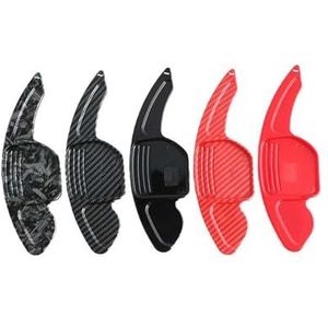 OUYNIEI Aluminium sticker voor de versnellingsknop van het stuurwiel, geschikt voor AUDI A3 S3 A4 S4 B8 A5 S5 A6 S6 A8 R8 Q5 Q7 TT C7 B8