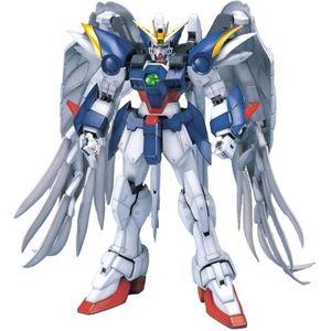 BANDAI GEESTEN () PG Nieuwe Mobiele Senki Gundam W Eindeloze Waltz Wing Gundam Zero Custom 1/60 Schaal Kleurgecodeerd Plastic Model