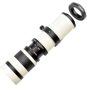 Wit 420-800mm F8.3-16 Volledige Handmatige Focus Zoom Telelens Telelens Telelens
