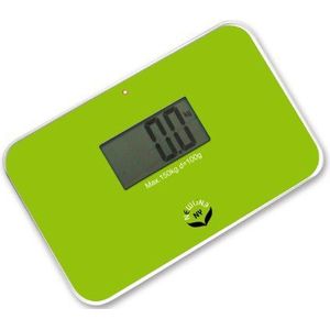 NewlineNY Auto Step On Super Mini Reizen Badkamer Weegschaal, 5.25"" x 8.5"" SBB0638SM: Groen