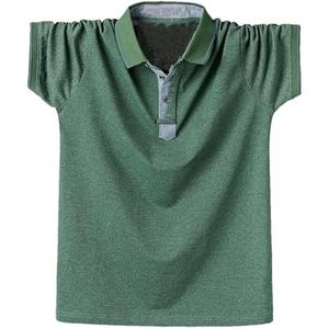 Mannen Zomer Polo's Shirt Heren Klassieke Effen Polo's Shirts Mannen Kleding Casual Mode Oversized Shirt Tops, En8, XXL