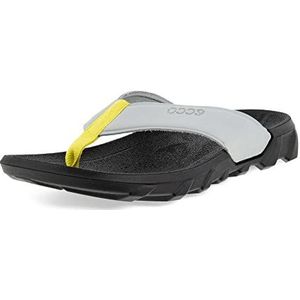 ECCO Unisex Mx Flipsider sandaal, Concrete, 39 EU