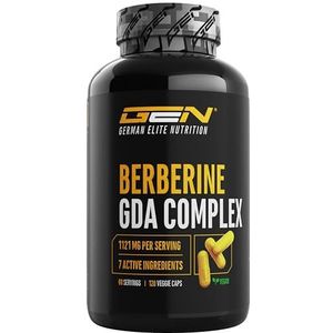 Berberine HCL Complex - Hooggedoseerd - 120 Capsules - Veganistisch