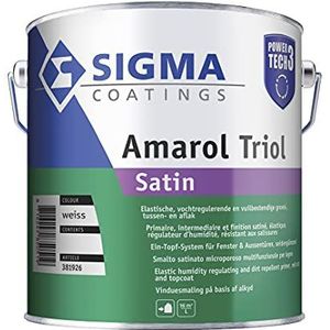 Sigma Amarol Triol Satijn, 1 liter, wit
