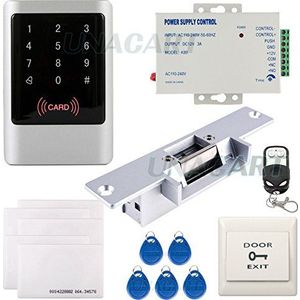 Waterdichte 125KHz RFID ID-kaart Single-Door Toetsenbord Toegangscontrole Controller Kit
