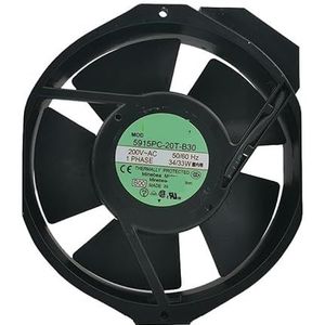 NMB 5915PC-20T-B30 200V 34/33w 17238 inverter aluminium frame AC-ventilator