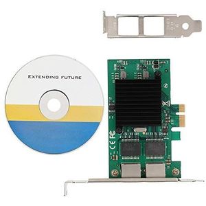 Ichiias 1000 Mbit/s Double Port Gigabit Ethernet netwerkkaart