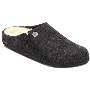 Birkenstock Unisex Zermatt Casual Shoes Anthracite Wool 39 = Women's 8-8.5 Men's 6-6.5 Narrow Dark Grey