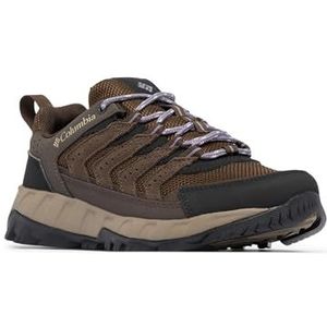 Columbia Strata Trail Low Wandelschoen voor dames, Cordovan Graniet Paars, 41 EU