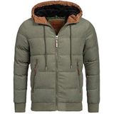 INDICODE JEANS - Adeline - Gewatteerde Jas - Bruin