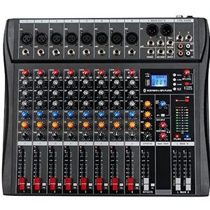 Audio DJ-mixer Dj Controller Mixer Sound Mixing Table Card Professi1le Pc Digitale Consoles Interface Console Pro Apparatuur 8 Kanaals Podcast-apparatuur