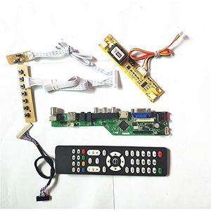 Voor M216H1-L02/L05/L07 T.V53 controller board LCD display panel 2CCFL 30Pin LVDS Remote+Inverter+toetsenbord VGA HDMI AV USB RF Kit (M216H1-L05)