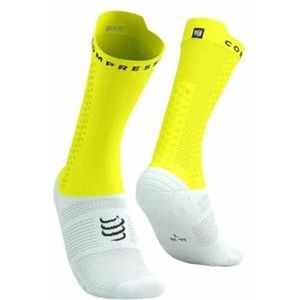 Compressport Pro Racing sportsokken, citroengroen