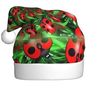 MYGANN Rode Lieveheersbeestje Unisex Kerst Hoed Voor Thema Party Kerst Nieuwjaar Decoratie Kostuum Accessoire