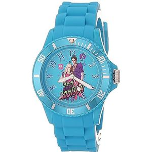 Disney Mannen Analoge Japanse Quartz Horloge met Plastic Band WDS000965, Blauw, Quartz Horloge