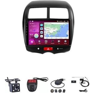 Android Double Din Car Stereo 9 Inch Touchscreen Autoradio Autotoebehoren Multimedia Stuurwielbediening met Navigatie Plug And Play Voor Mitsubishi ASX 1 2010 2011 2012-2016 (Size : M100S WIFI 1G+1