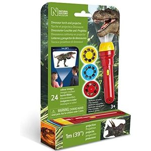 Natural History Museum N5130 Dinosaur Torch & Projector, 110mm