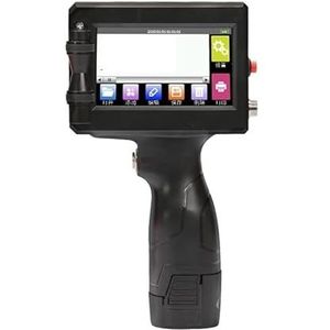Handbediende Inkjetprinter, Slimme handheld codeermachine Kleine codeermachine Geweven zak Verpakkingsdoos Slimme codeermachine Slim Sneldrogend Printen (Color : Inkjet printer HDInk, Size : 1)