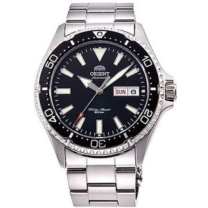 Orient Unisex volwassenen analoog automatisch horloge met roestvrijstalen armband RA-AA0001B19B, zilver, armband
