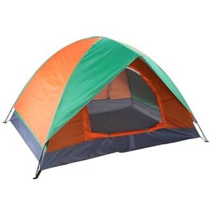 Tent voor Camping De 2-persoons Koepeltent Met Dubbele Deur Is Perfect Voor Kamperen In Het Weekend En Buiten Wandeltent Campingtent