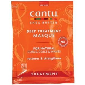 Cantu Sheaboter Intensieve Repair Deep Treatment Masque voor natuurlijk haar, 50 g
