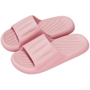 Slippers, Dames Zomer - Lichtgewicht Binnen/Buiten Huispantoffels | Meerdere Kleuropties,voor dames en heren(Pink,41 EU)