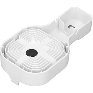 Saluaqui Beveilig Router Uitlaatwand Houder met Kabelbeheer voor Mesh - Punch Installation, Sturdy ABS Plastic, Veelzijdig Gebruik in Elke Kamer