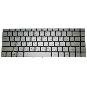 Laptoptoetsenbord voor Haier U144S U144E zonder frame zilver Russisch RU