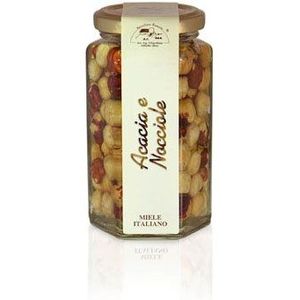 Apicoltura Cazzola - Honing met hazelnoten - pot van 290 g