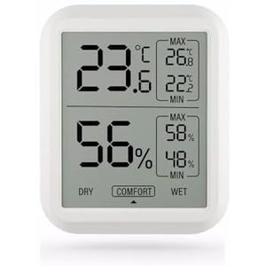 Digitale Elektronische Thermometer Hygrometer Meerdere Toepassingen For Temperatuur-vochtigheidsmeter Alarm Weer Luchtkwaliteit Nauwkeurige Monitor