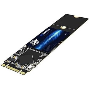 Dogfish 4TB M.2 2280 SSD SATA 3 NGFF 6 Gb/s 3D NAND QLC SSD Intern, B+M Key Krachtige Solid State Drive Upgrade Voor Pc Desktop Laptop