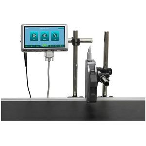 Online inkjetprinter met 6,5 inch capacitief scherm, QR-barcode met hoge resolutie, batchnummer, logo en datumprinter Lichtgewicht en handig(1 Print Head NO Ink)