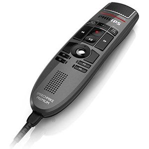 Philips LFH3500 SpeechMike Premium USB-dicteermicrofoon Precisie Microfoon Controle via drukknoppen