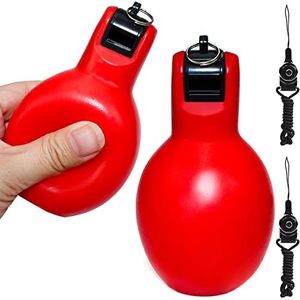 Handfluit Sportfluit 2 stuks Handfluit Coach Handknijpfluiten voor trainers Scheidsrechters Sportinstructeurs Hondentrainers