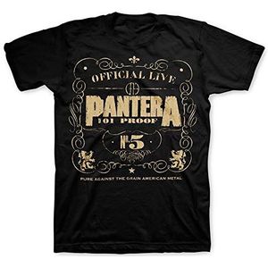 Bravado Heren Pantera 101 Proof T-shirt - zwart - L