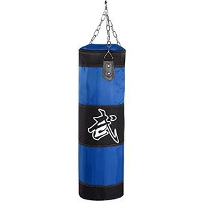 Bokszak Lege Boksen Zand Tas Opknoping Kick Zandzak Boksen Training Vechten Karate Zandzak Punch Bags (kleur: Blauw 80 cm)